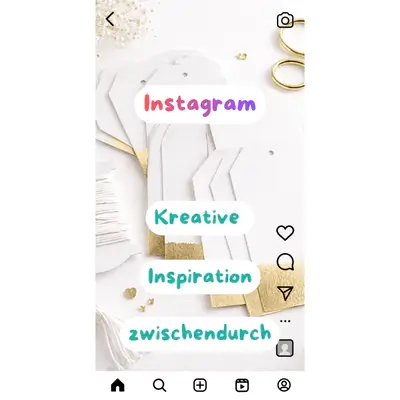 Bastelshop AmOlenDiek auf Instagram - kreative Inspiration zwischendurch
