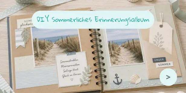 DIY Sommerliches Erinnerungsalbum