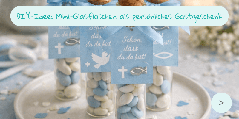 DIY Mini-Glasflaschen als persönliches Geschenk