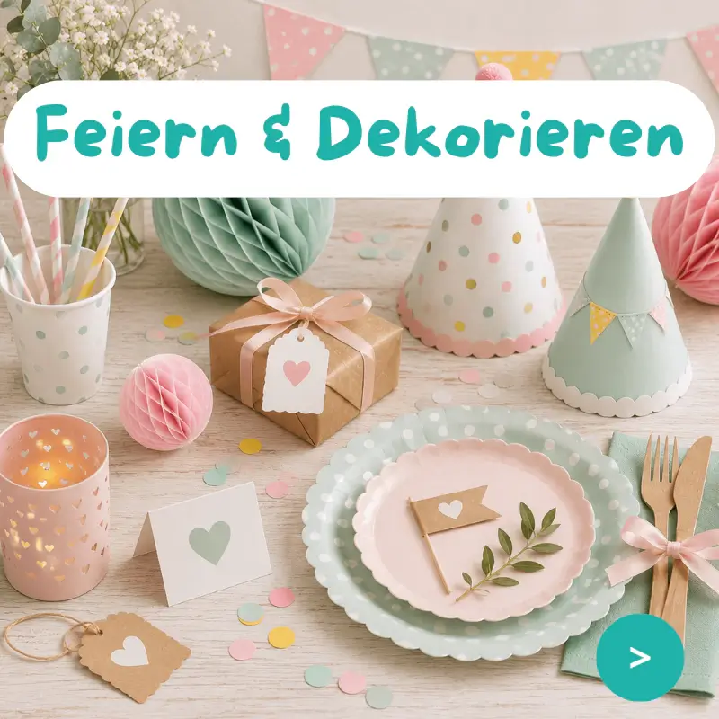 Inspiration für Feste, Feiern und saisonale Anlässe