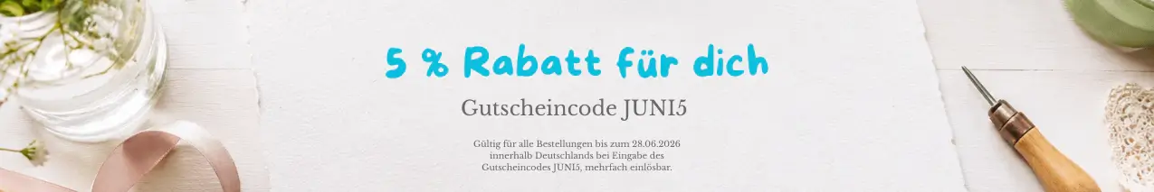Rabatt für dich 5 % bis 28.06.2026