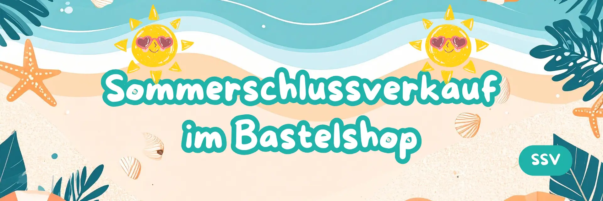 Sommerschlussverkauf im Bastelshop AmOlenDiek
