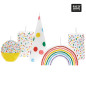 Preview: Kerzenmalfarbe Set Regenbogen Anwendungsbeispiel