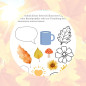 Preview: Clipart-Collage aus Achtsamkeits-Workbook September