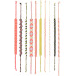 Preview: DIY-Freundschaftsarmbänder Set Fashion Colours Beispiele