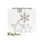 Mobile Preview: Anwendungsbeispiel Dekoration Holzstreu Sterne von Rico Design
