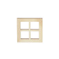 Preview: Miniatur Holzfenster 7x7 cm