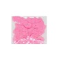 Preview: Dekoflitter Fußabdruck Baby rosa