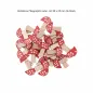 Preview: Holzstreu Fliegenpilz natur-rot 20x25mm