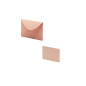 Preview: Mini Briefumschläge mit Karten 8-teilig rosa mit goldfarbenen Punkten klein