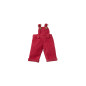 Preview: Miniatur Latzhose Cord rot