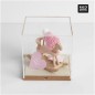 Preview: Miniatur Strickmütze rosa 2er Set Gestaltungsbeispiel