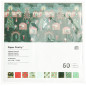 Preview: Origami Papier Weihnachtsmarkt 50 Blatt 10 Designs 15 x 15 cm