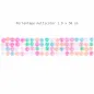 Preview: Perlentape Multicolor 1,9 x 50 cm
