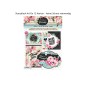 Preview: Stanzblock Painted Peonies A4 mit 12 Blatt
