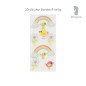 Preview: Sticker Garden 9-teilig 3D-Optik