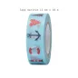 Preview: Tape maritim mit Leuchtturm und Anker 15 mm breit 10 m lang