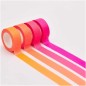 Preview: Washi Tape Rollen neon Rot