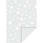 Preview: Transparentpapier Sterne weiß A4