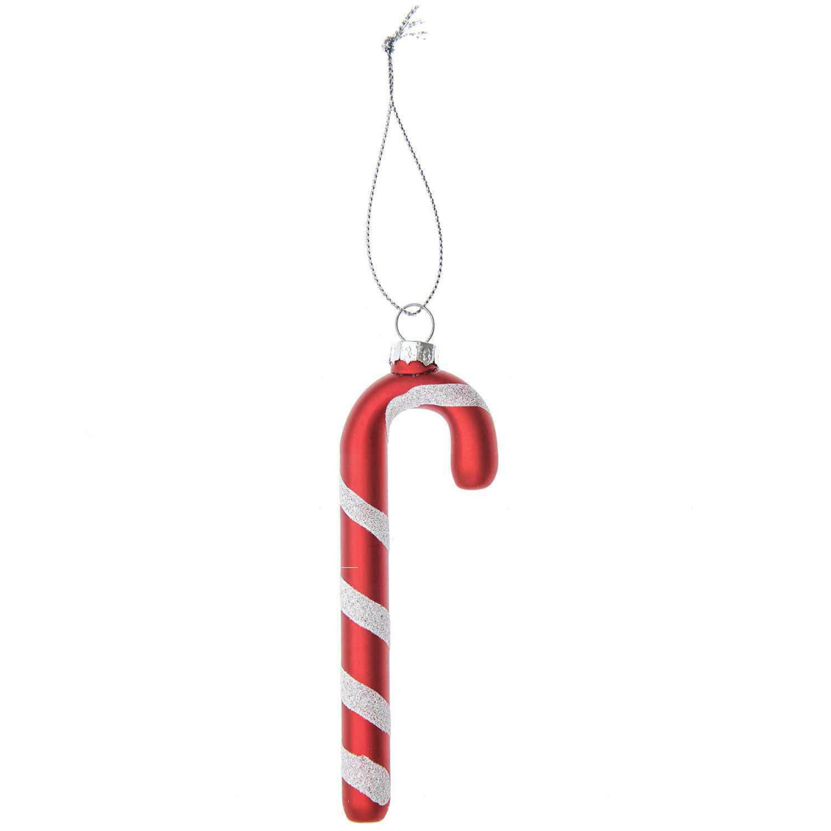 Baumschmuck Zuckerstange aus Glas