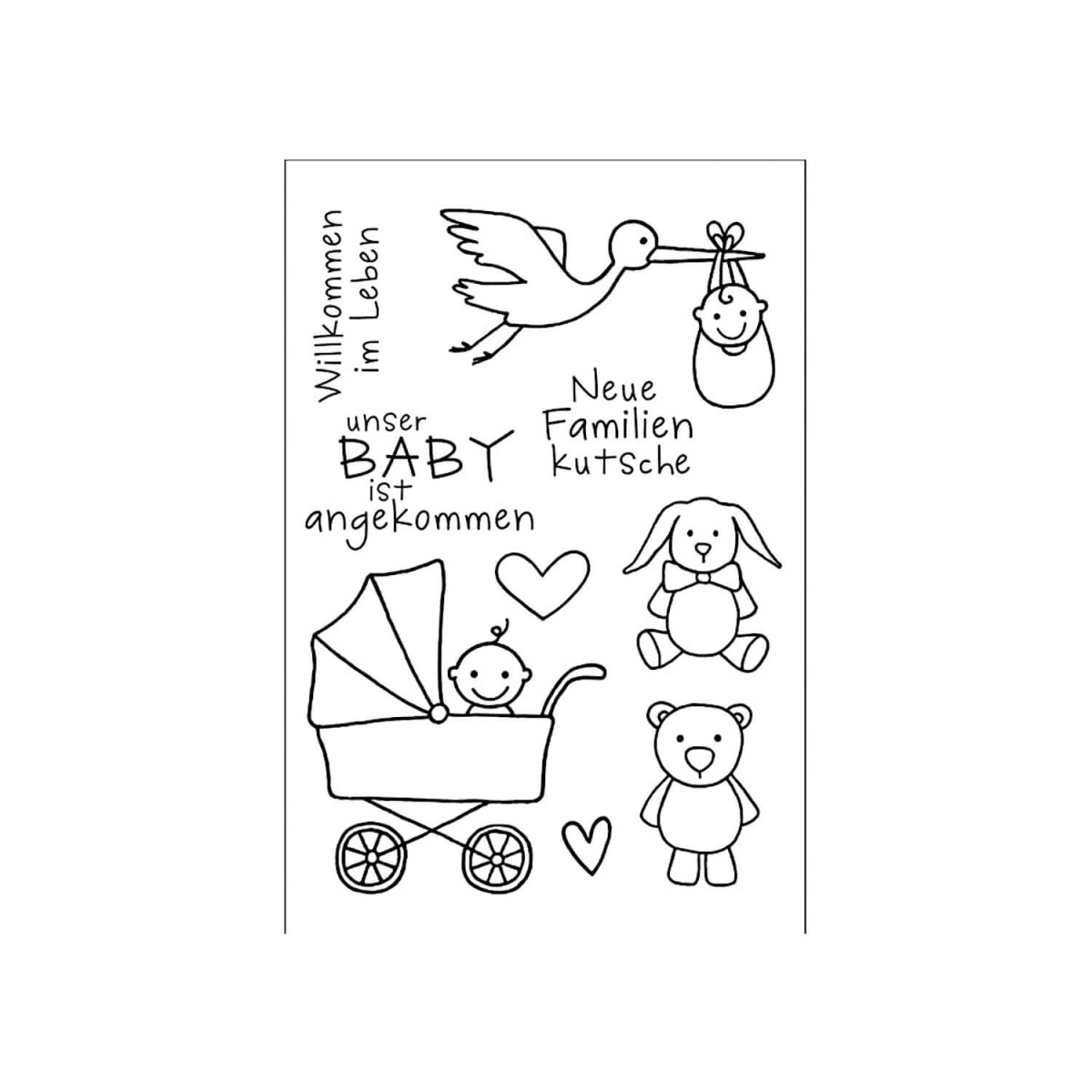 Stempel Clear Baby von efco