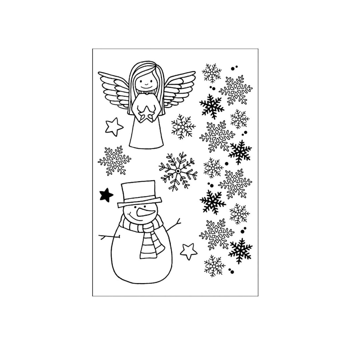 Stempel transparent Winterzeit von efco