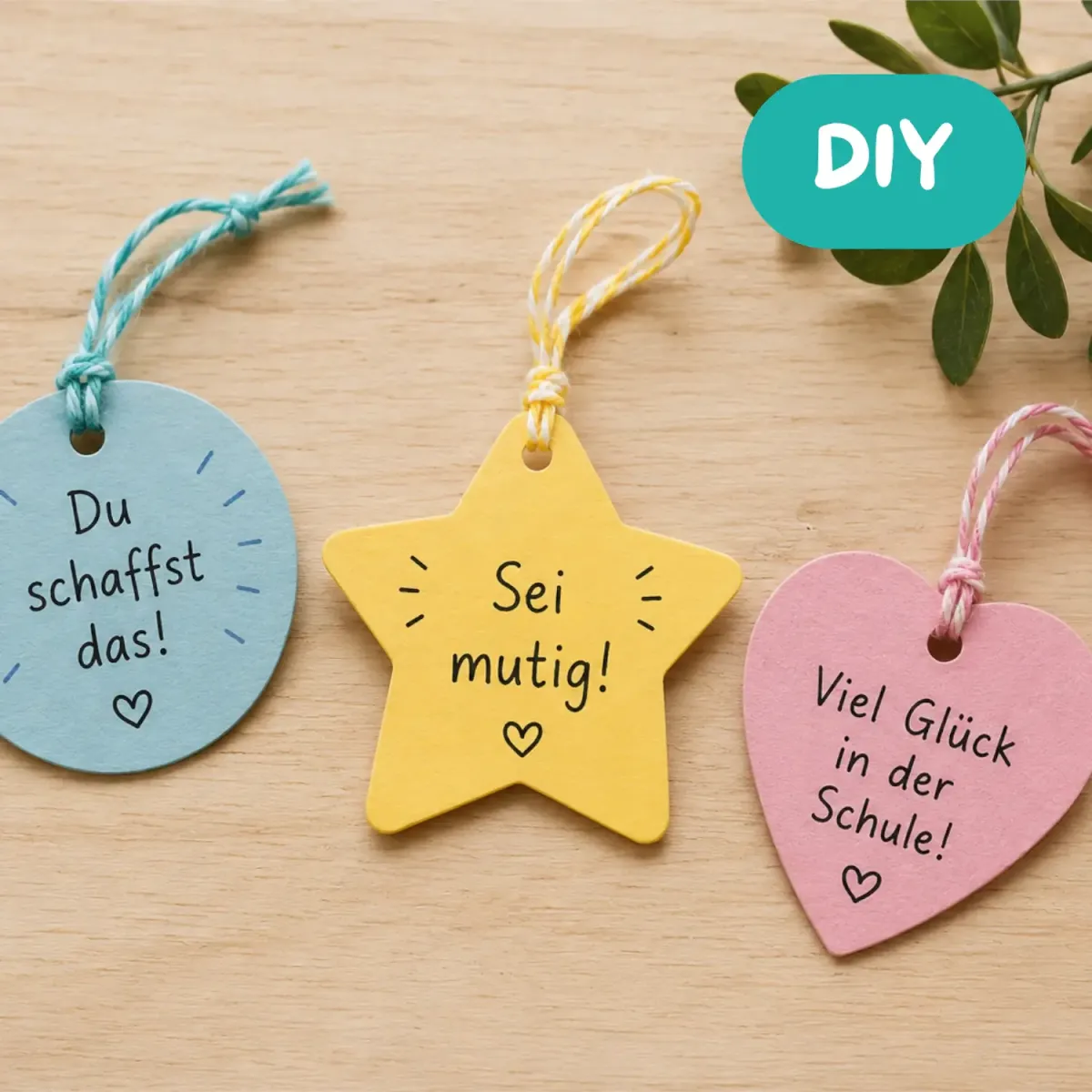 DIY Mut-Mach-Anhänger