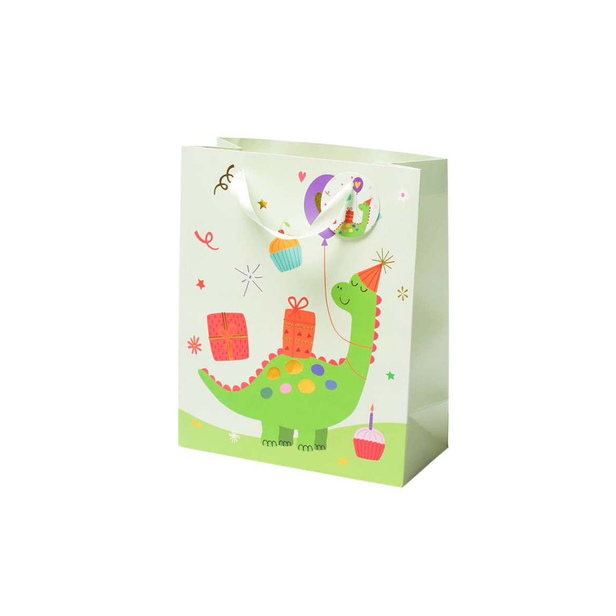 Dino Geschenktasche groß