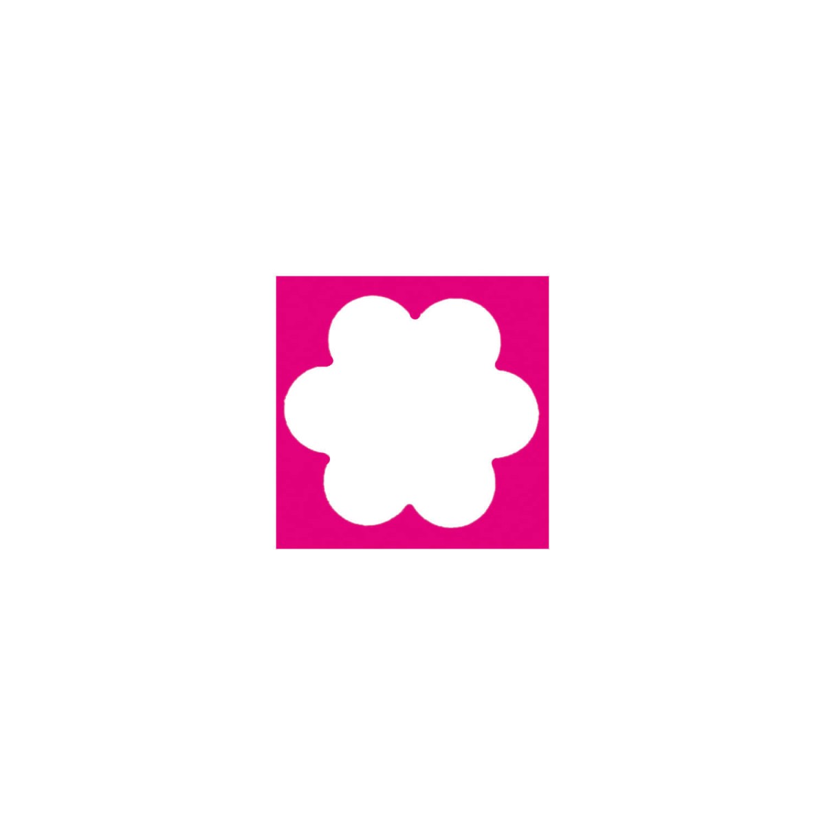 Motiv Stanzer Blume 25mm