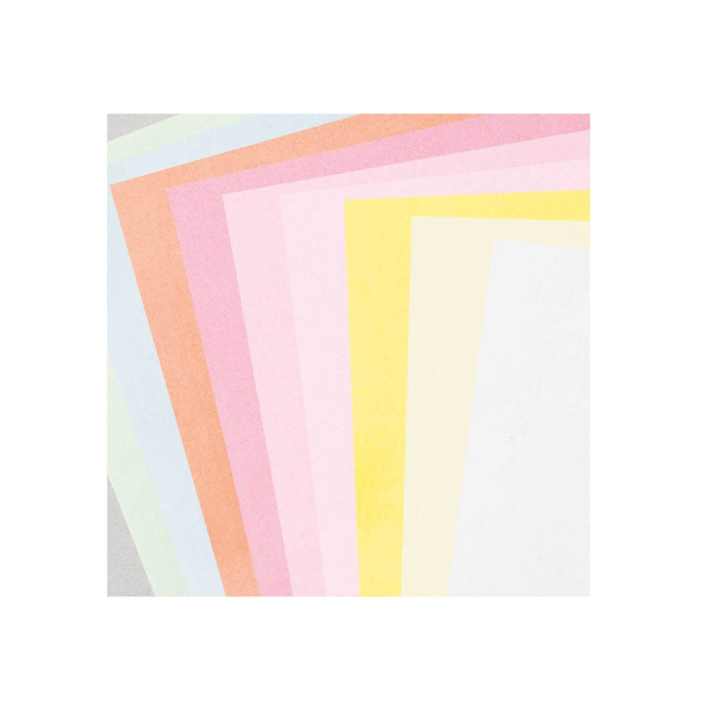 Rico Design Filz-Platten Pastellfarben