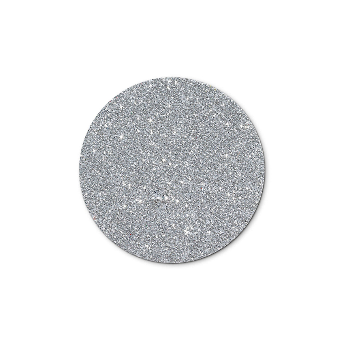 Glitterkarton silber A4