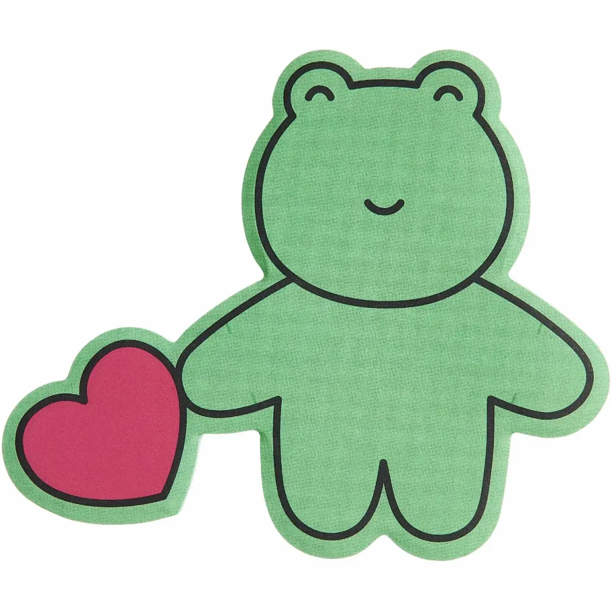 Haftnotizen Frosch im Bastelshop AmOlenDiek