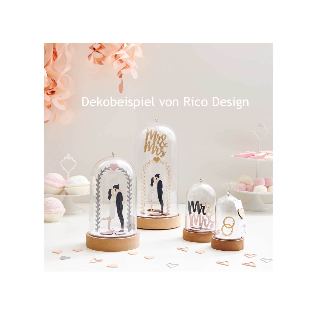 Rico Design Beispie Holzdeko Set