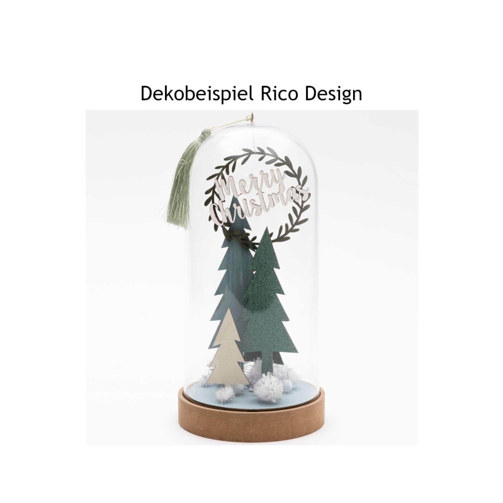 Dekobeispiel Rico Design mit Dekohaube