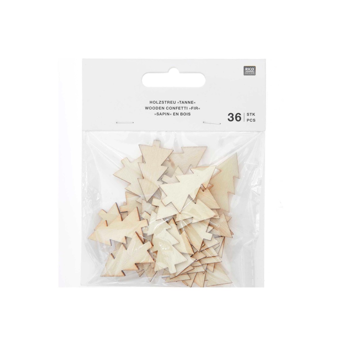 Verpackte Holzstreu Tanne natur von Rico Design