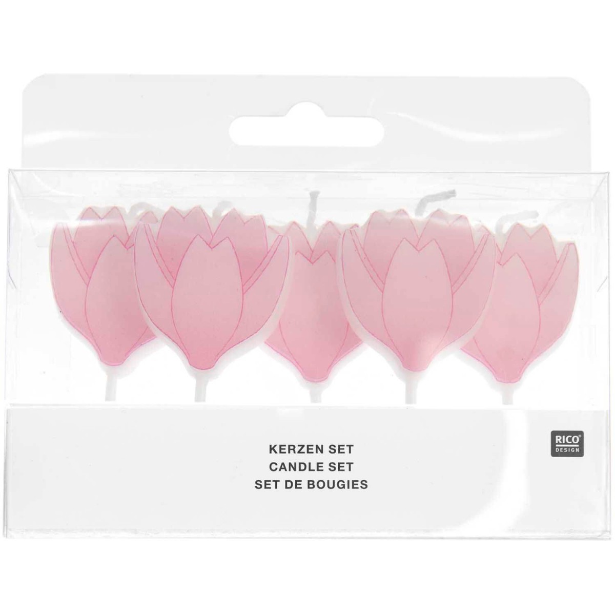 Kerzen Kirschblüte 5 Stück von Rico Design