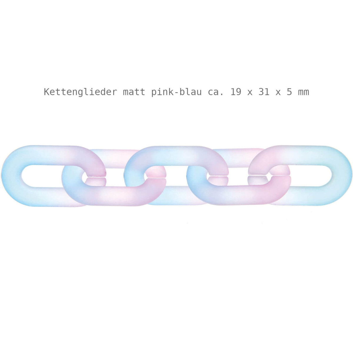 itoshii Kettenglieder matt 19x31x5mm