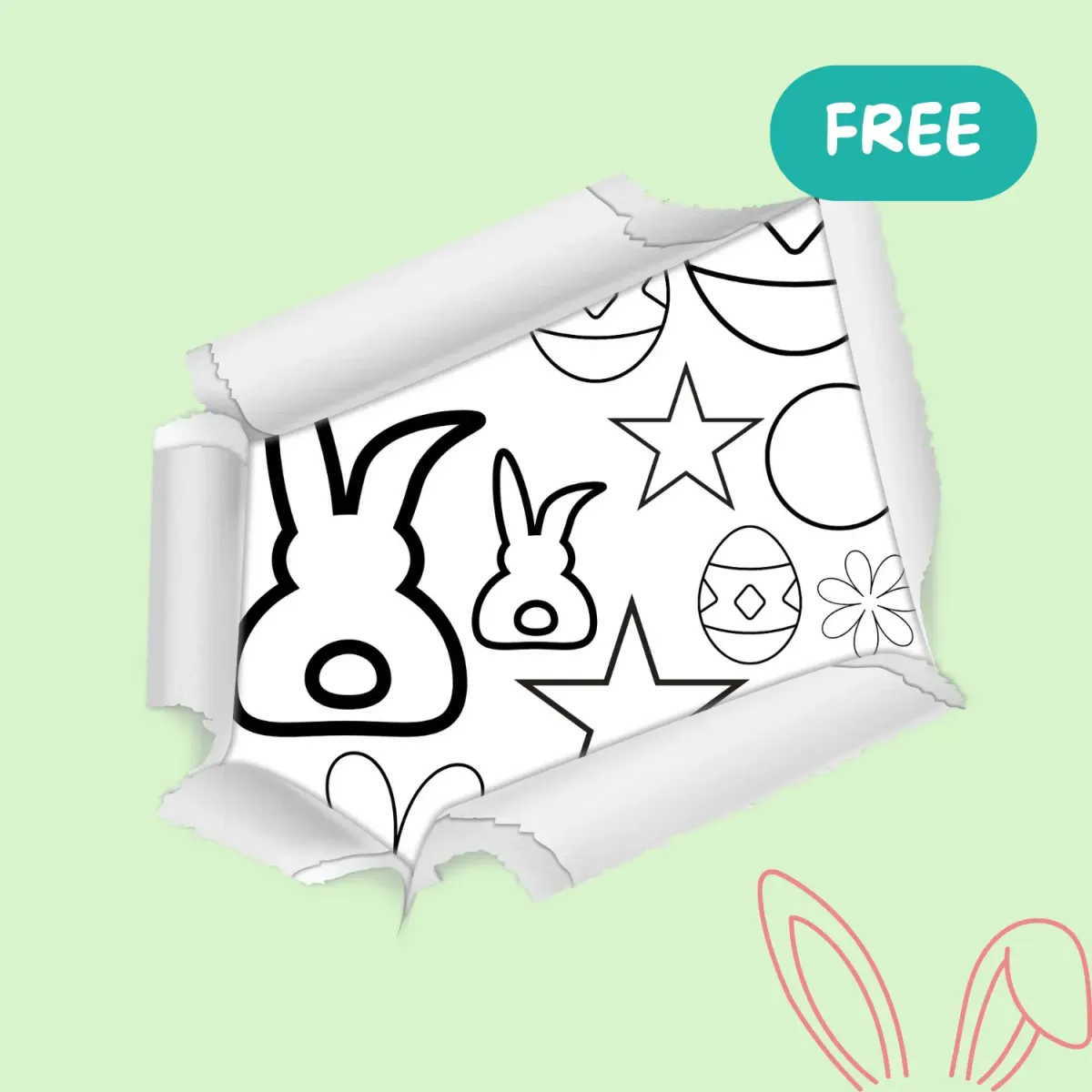 Kostenlose Motivvorlage Ostern