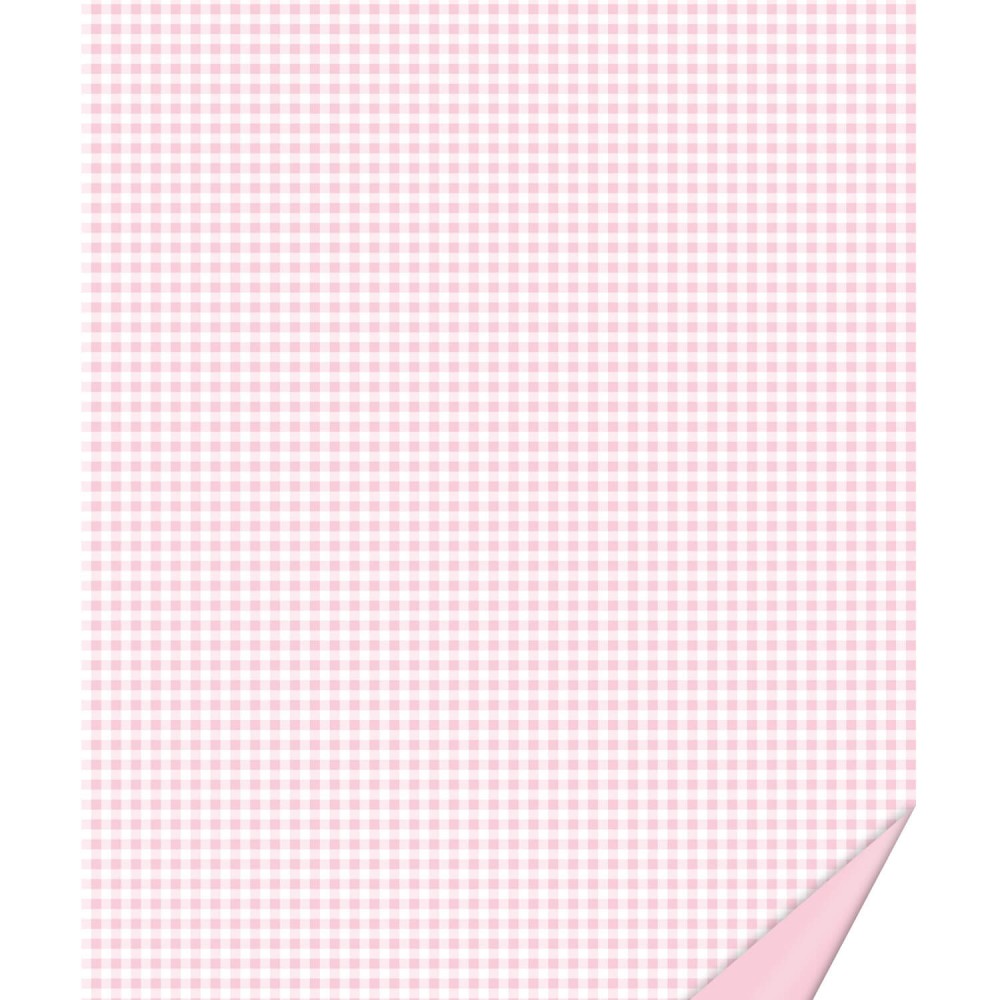 Detailansicht Motivkarton Karo rosa