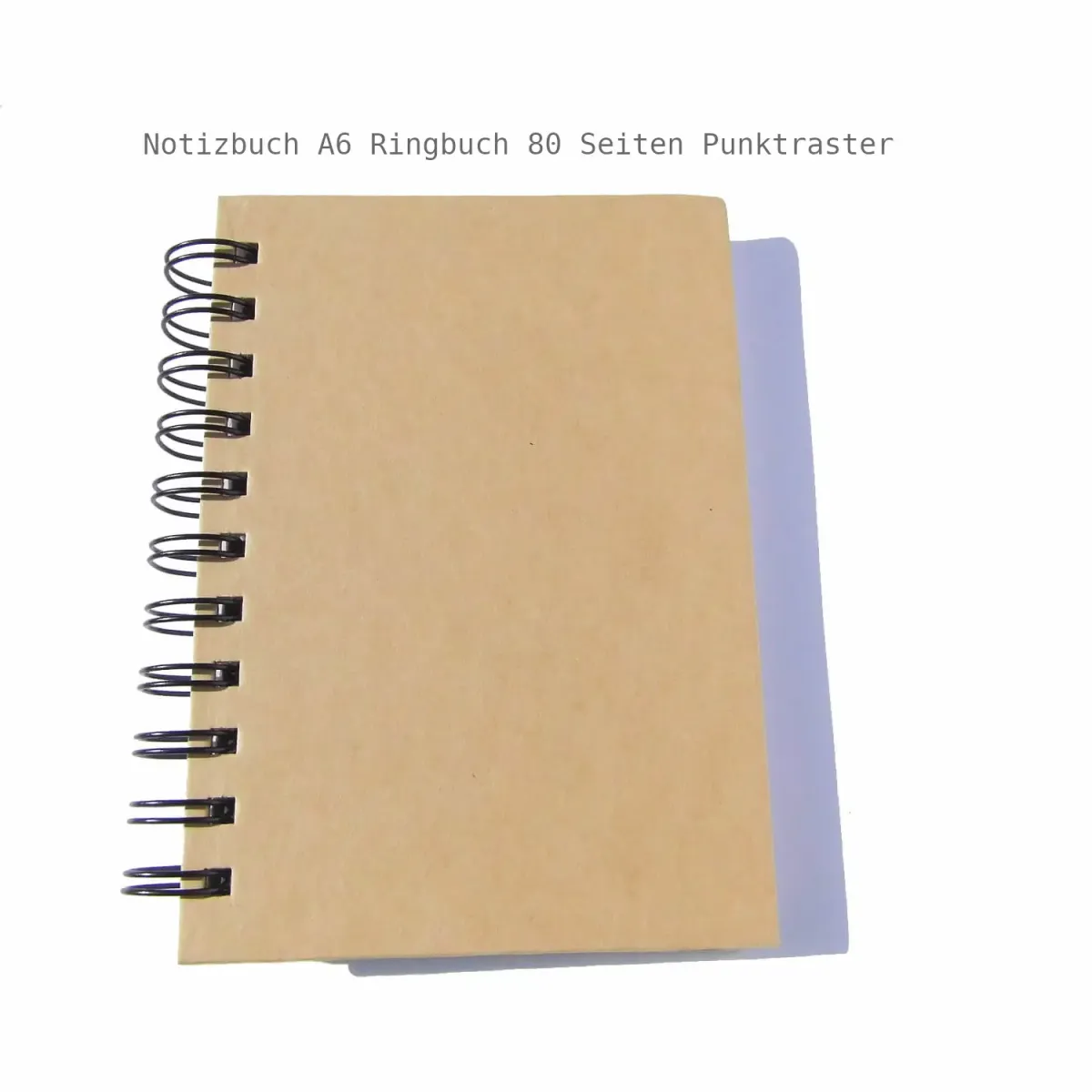 Notizbuch Punktraster A6 mit 80 Blatt