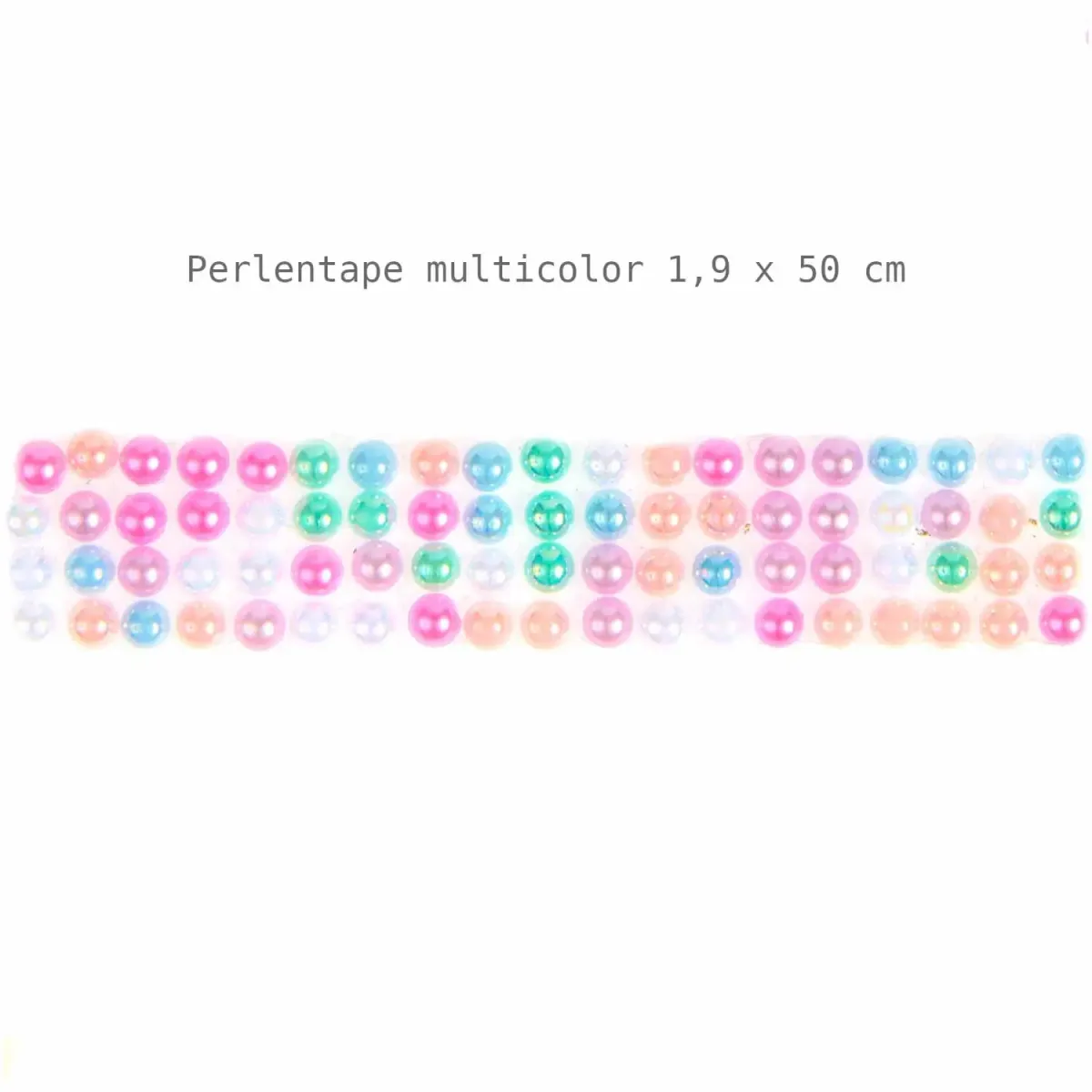 Perlentape Multicolor 1,9 x 50 cm
