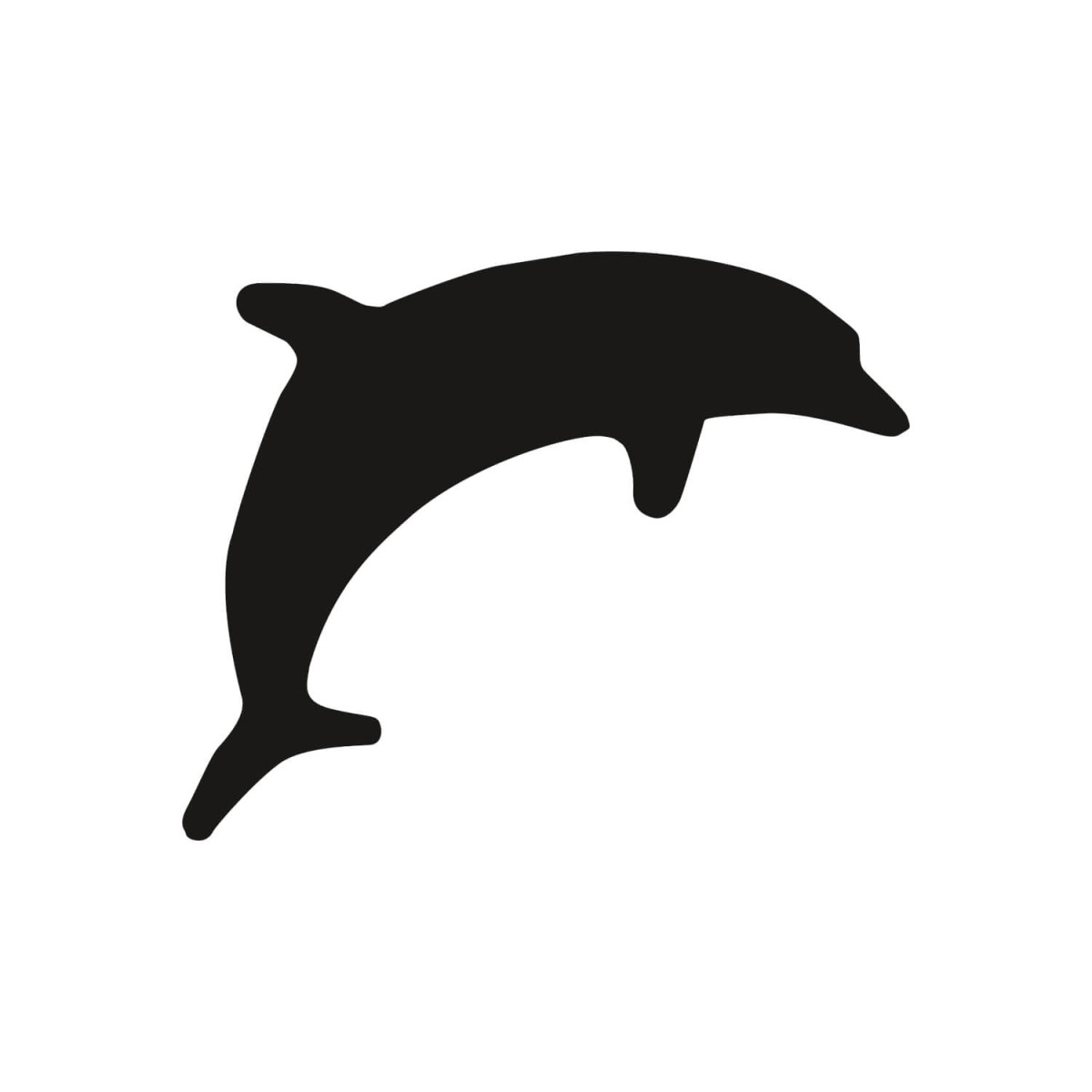 Motivstanzer Delfin Motivabbildung vergrößert