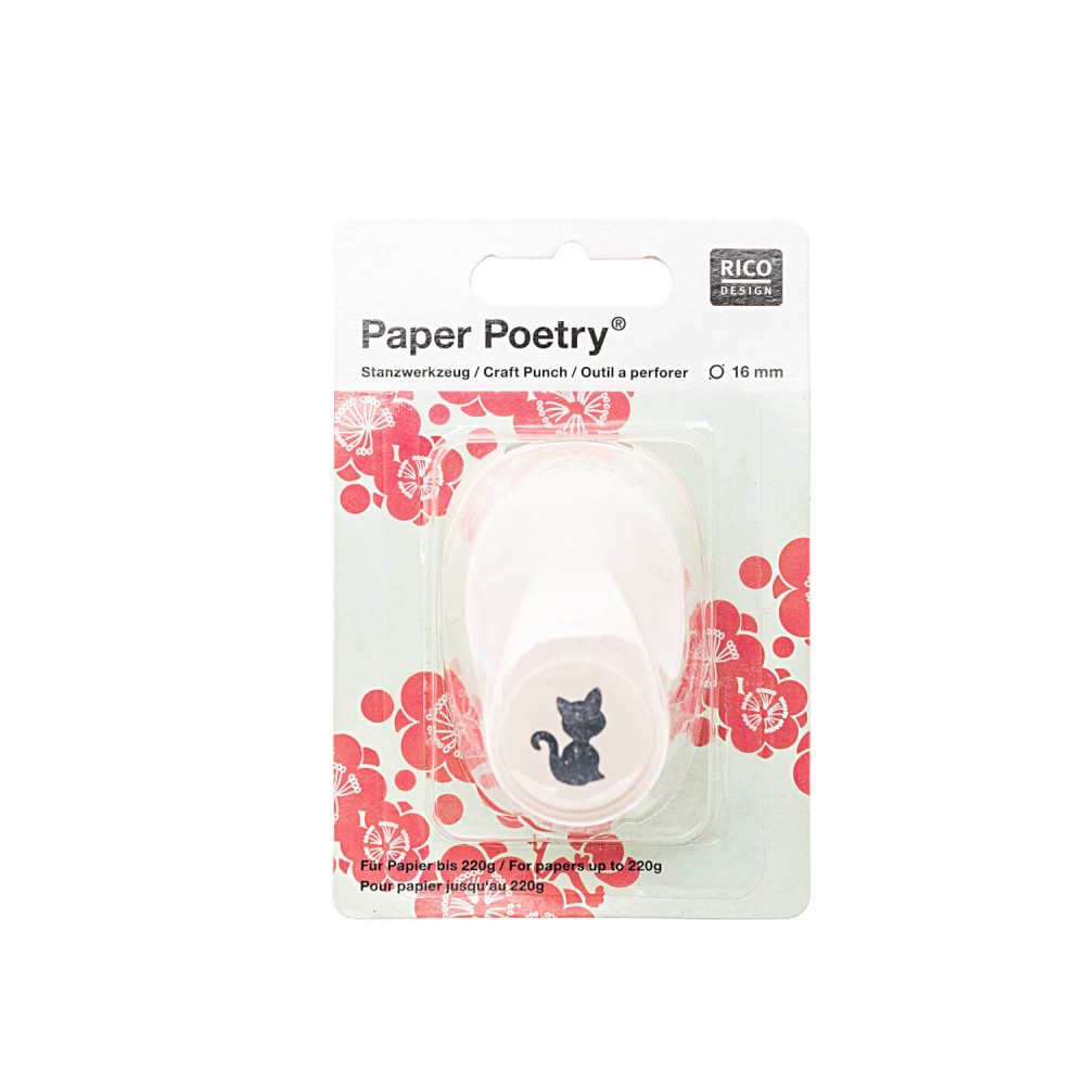 Paper Poetry Stanzer Katze 16mm
