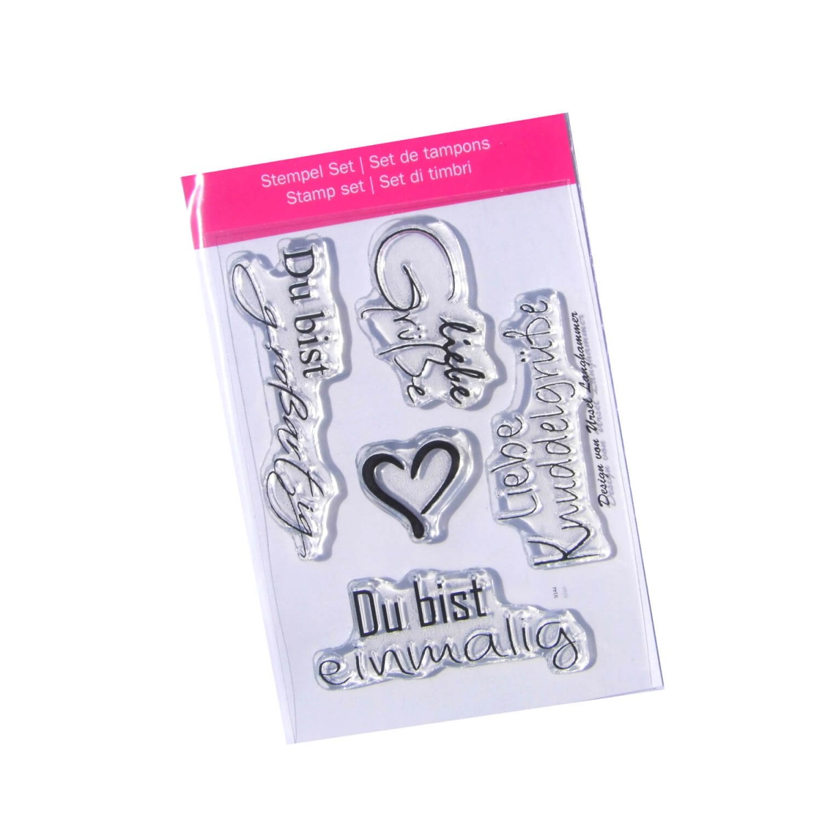 Grußstempel transparent