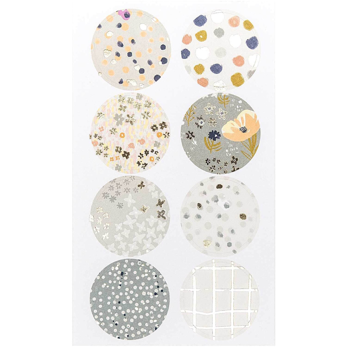 Motive Sticker Crafted Nature Blautöne von Rico Design