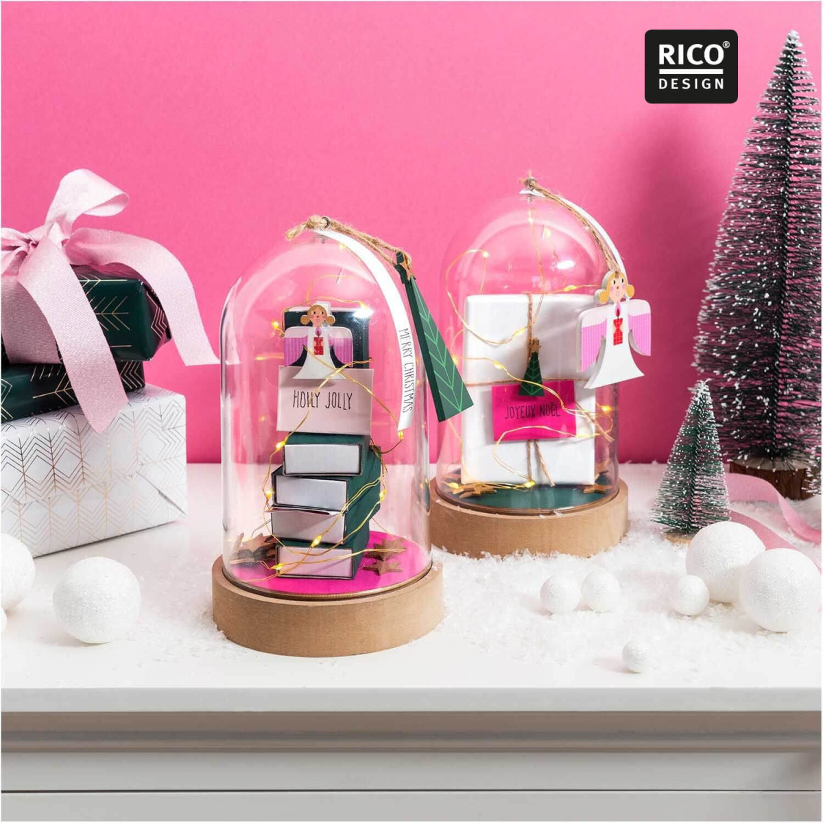 Nutzungsbeispiel Streichholzschachteln klein weiß