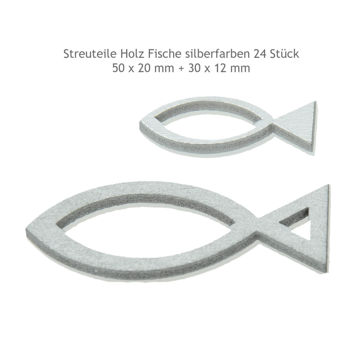 Fische silber Konfirmation