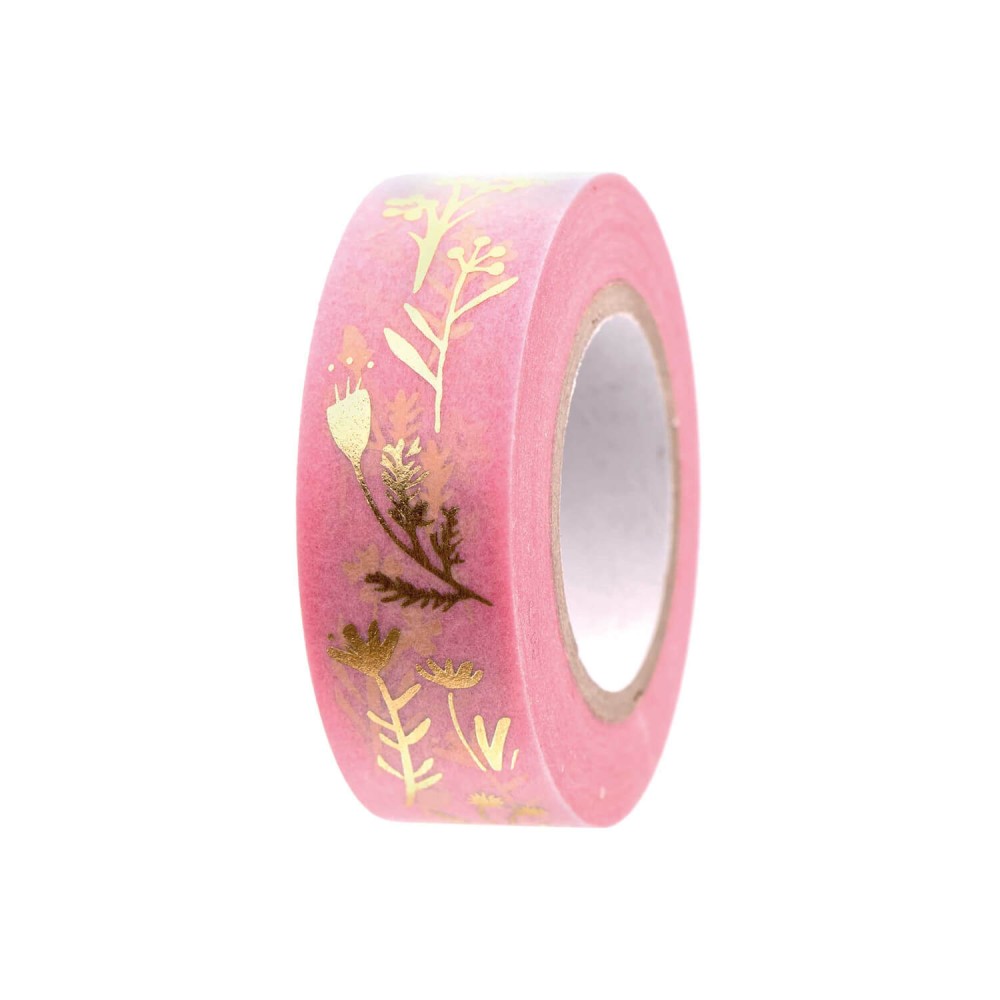 Tape Streublumen rosa von Rico Design