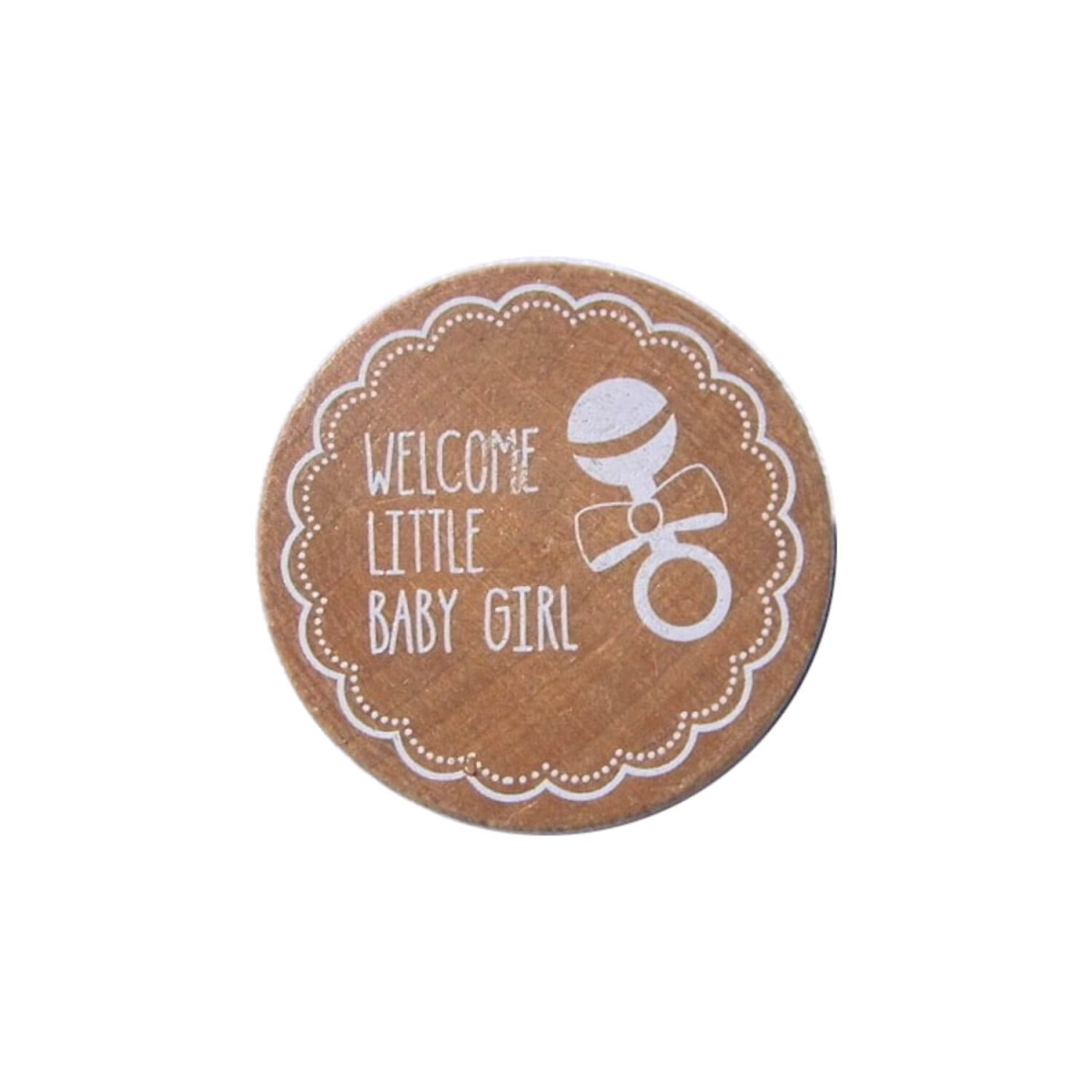 Stempel Welcome little Baby Girl