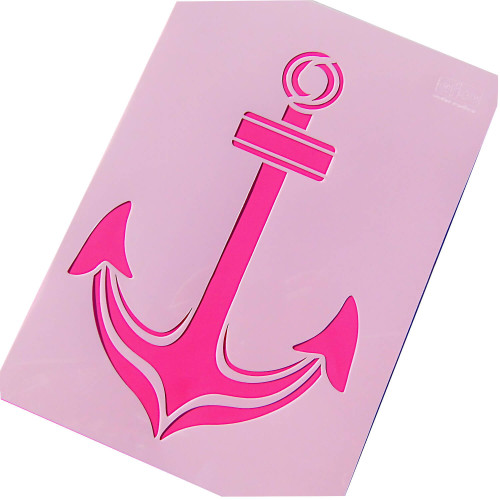 Schablone Anker Universalschablone